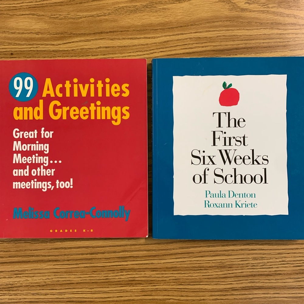 Responsive Classroom Book Lot